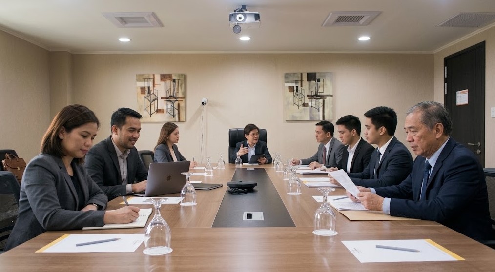 Executive Board Meetings and Strategy Planning Sessions in Subic Freeport
