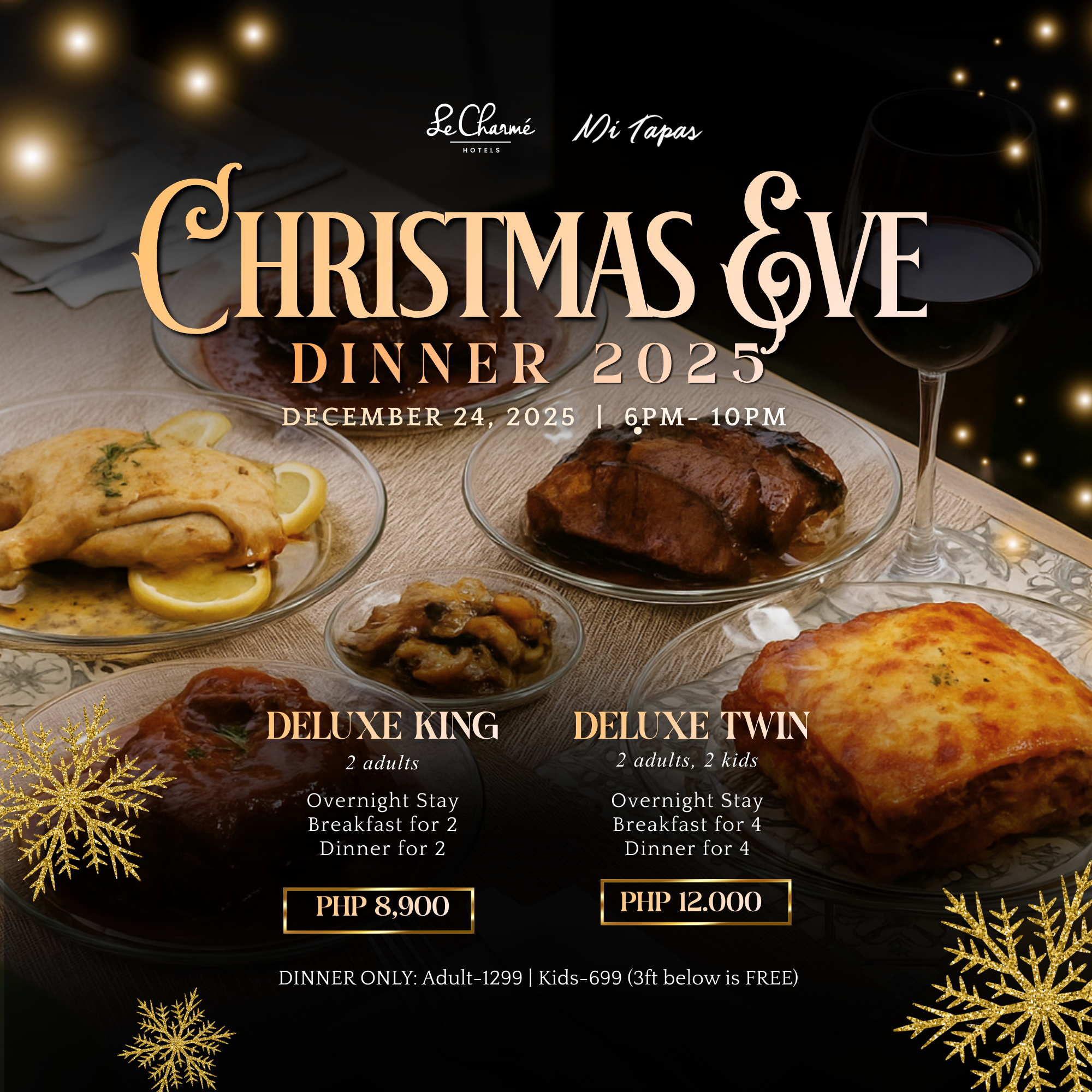 A Christmas Eve to Remember: Inside the Warm, Festive Holiday Dinner at Le Charmé Suites - Subic Gallery